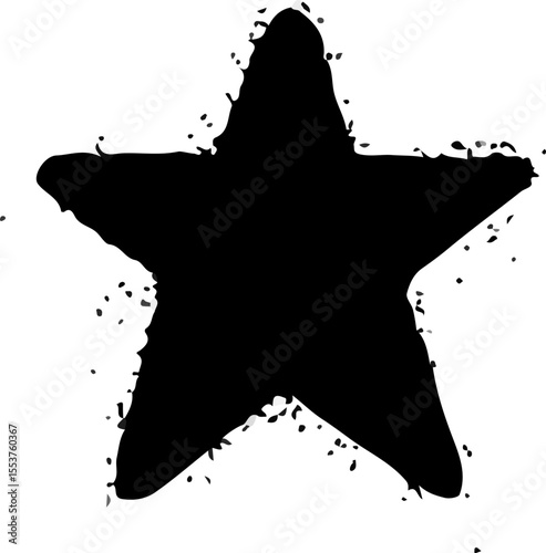 Cluster of hand-drawn stars in black line art, expressing celebration, creativity, or standout ideas