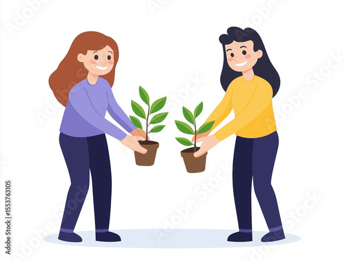 Planting Together: Friends Growing a Greener Future