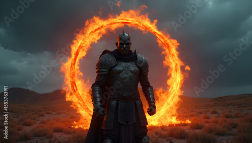 Enchanting Flames: Warrior of Runes