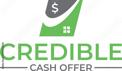 Home dollars  logo design