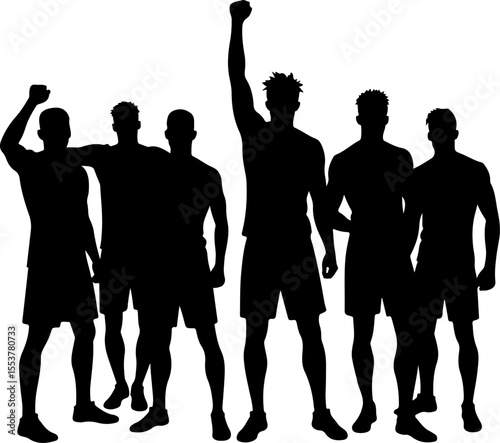 American football, football, players, action,  vector bundle