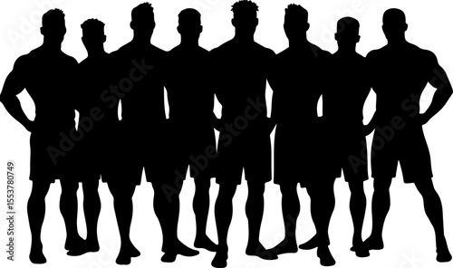 American football, football, players, action,  vector bundle