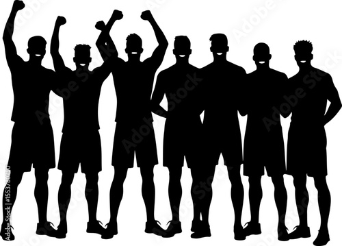 American football, football, players, action,  vector bundle