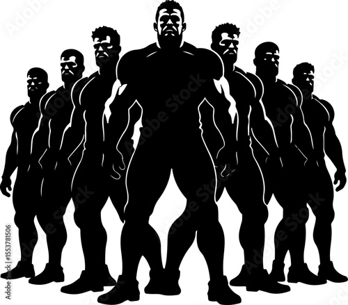 American football, football, players, action,  vector bundle