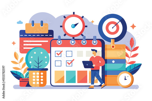 Effective time management strategies for achieving target deadlines using scheduling tools and techniques