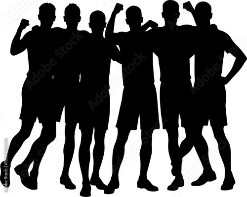 American football jump, jumping, ball, sport, team,  vector