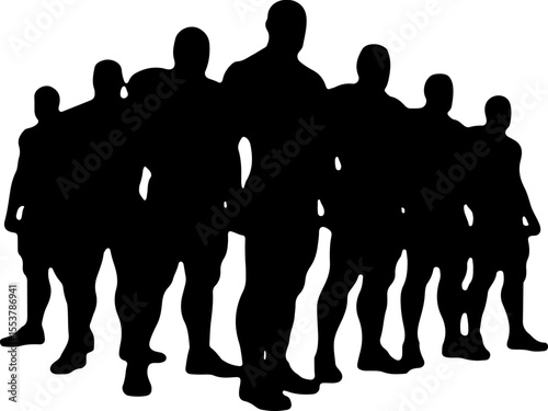 american football, players, silhouette, jump, jumping, ball, sport, team, vector bundle