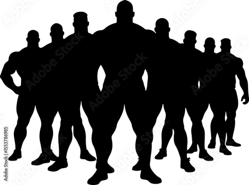 american football, players, silhouette, jump, jumping, ball, sport, team, vector bundle