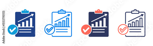 Task Completion icon sheet multiple style collection