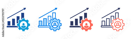Skill Improvement icon sheet multiple style collection
