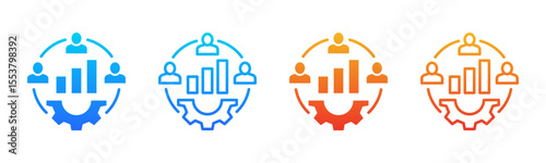 Skill Improvement icon sheet multiple style collection