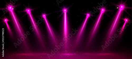 vector illustration of an abstract background with colorful lights background