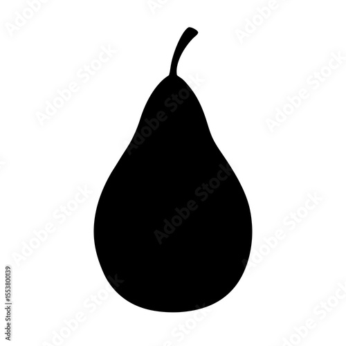 pear isolated on white