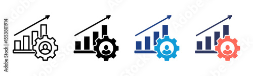 Skill Improvement icon sheet multiple style collection