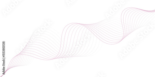 Flowing Lines Design for Modern features a dynamic design of wavy lines creating a soft and elegant visual texture design element.