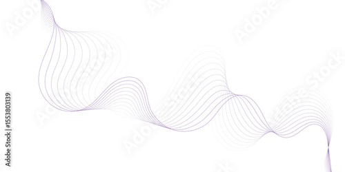 Flowing Lines Design for Modern features a dynamic design of wavy lines creating a soft and elegant visual texture design element.