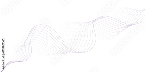 Flowing Lines Design for Modern features a dynamic design of wavy lines creating a soft and elegant visual texture design element.