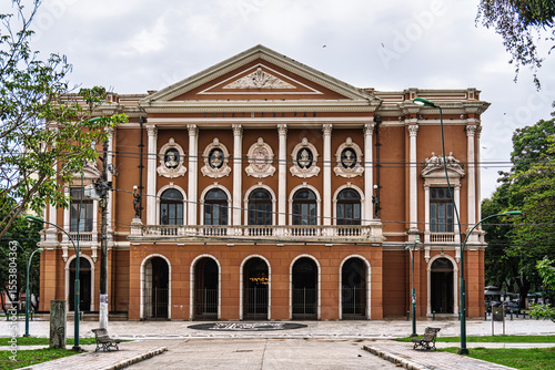 The Theatro da Paz, Peace Theater at Belem, in the state of Para, in Brazil.