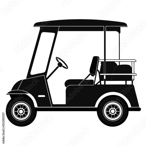 golf cart vector