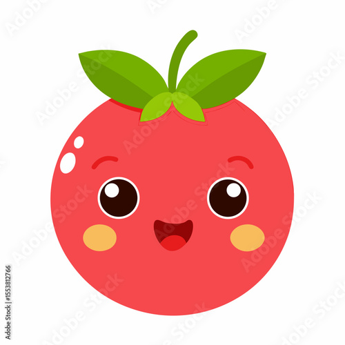 vector illustration of an apple