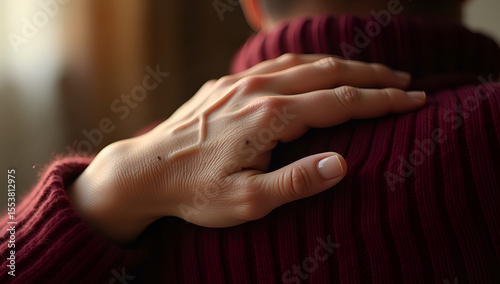 Sunlit Support: The Quiet Strength of a Hand