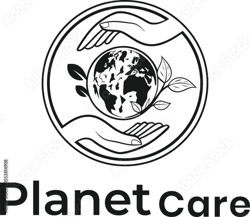 Planet Care Animal Welfare Logo Design