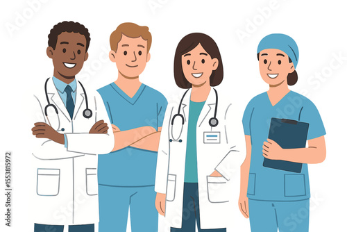 group of doctors