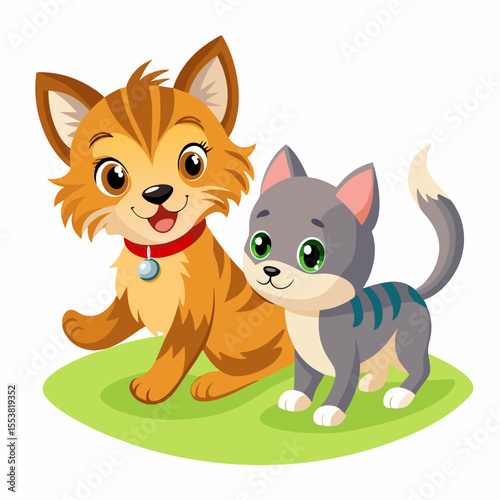 cat and dog