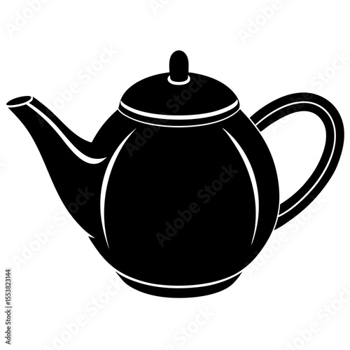 teapot isolated on white background