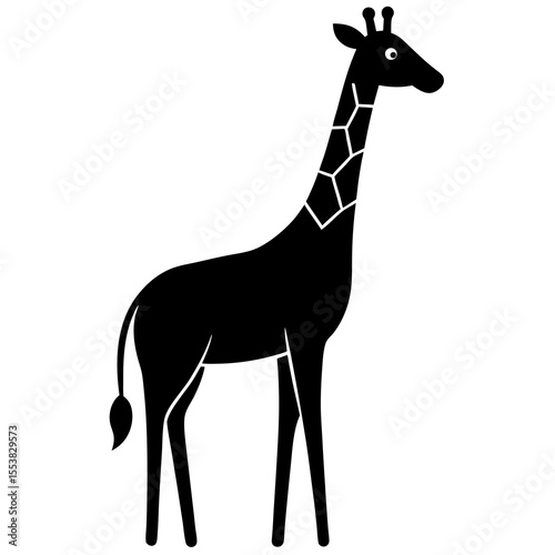 giraffe vector illustration