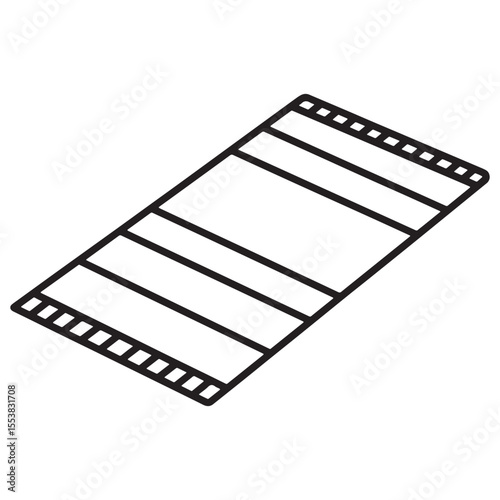 Striped Beach Towel Icon
