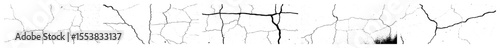 Vector Fractured lines create a distressed abstract .