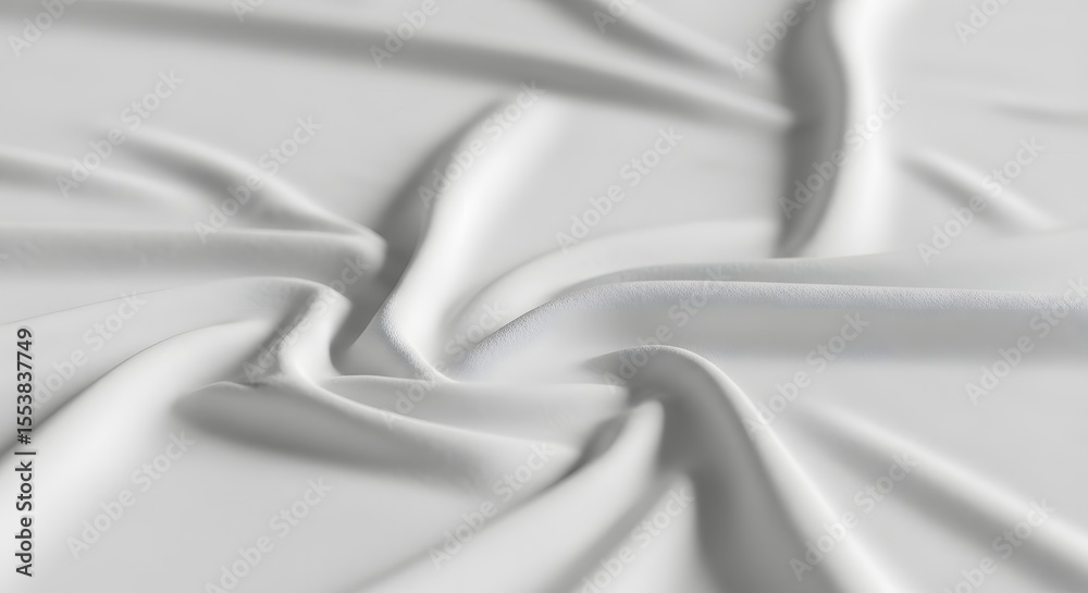 Obraz premium White Fabric Texture