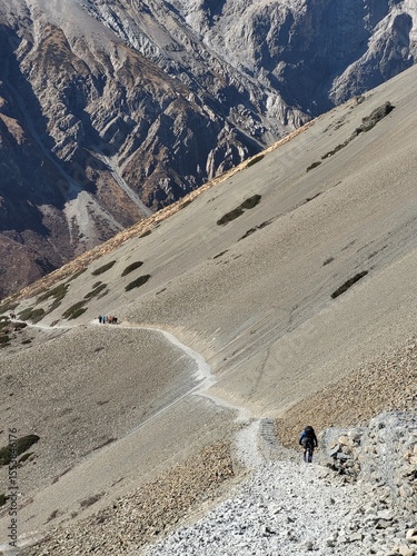 Tilicho lake himalayas nepal annapurna circuit