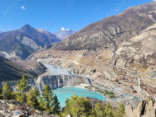 Annapurna circuit by bike himalayas nepal thorong la manang