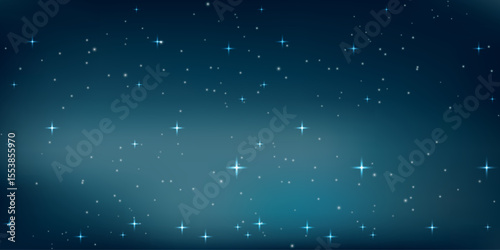 background abstraction of the night starry sky or outer space. Great for astronomy, sci-fi, meditation, self-reflection, or nighttime mood themes.