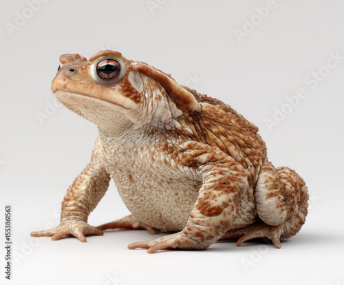 Common toad in the wild