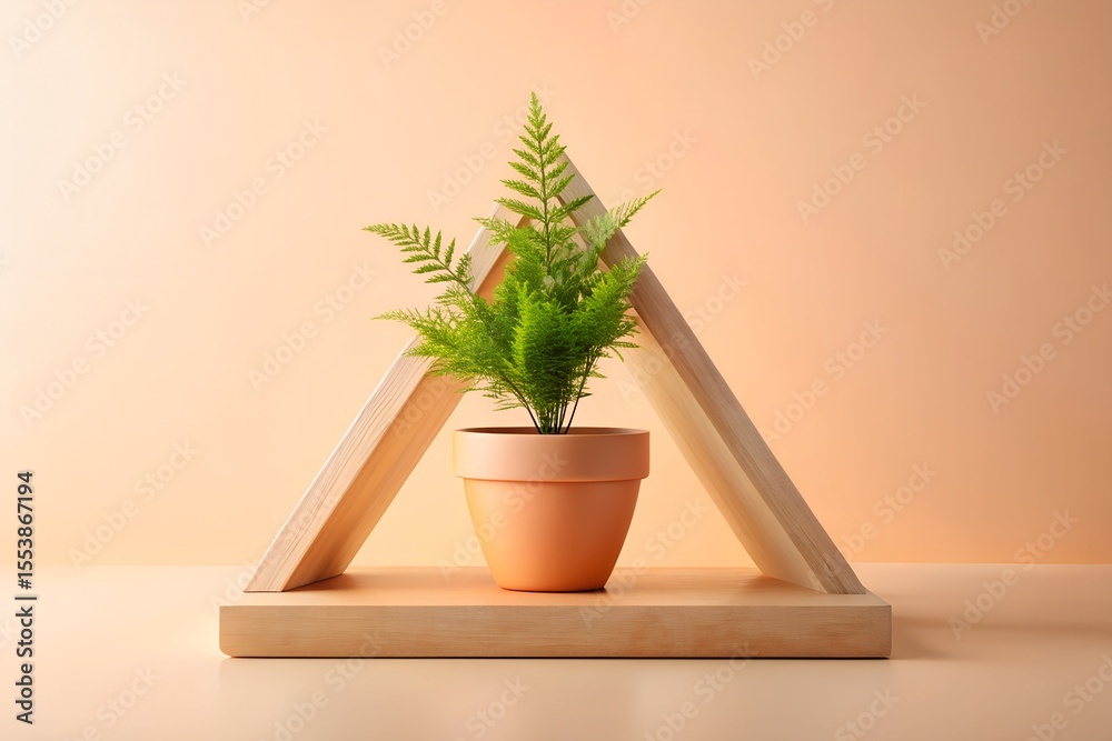Fototapeta premium plant in flowerpot