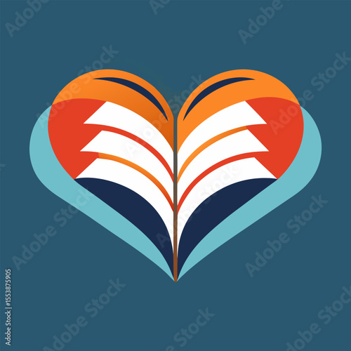 book with heart