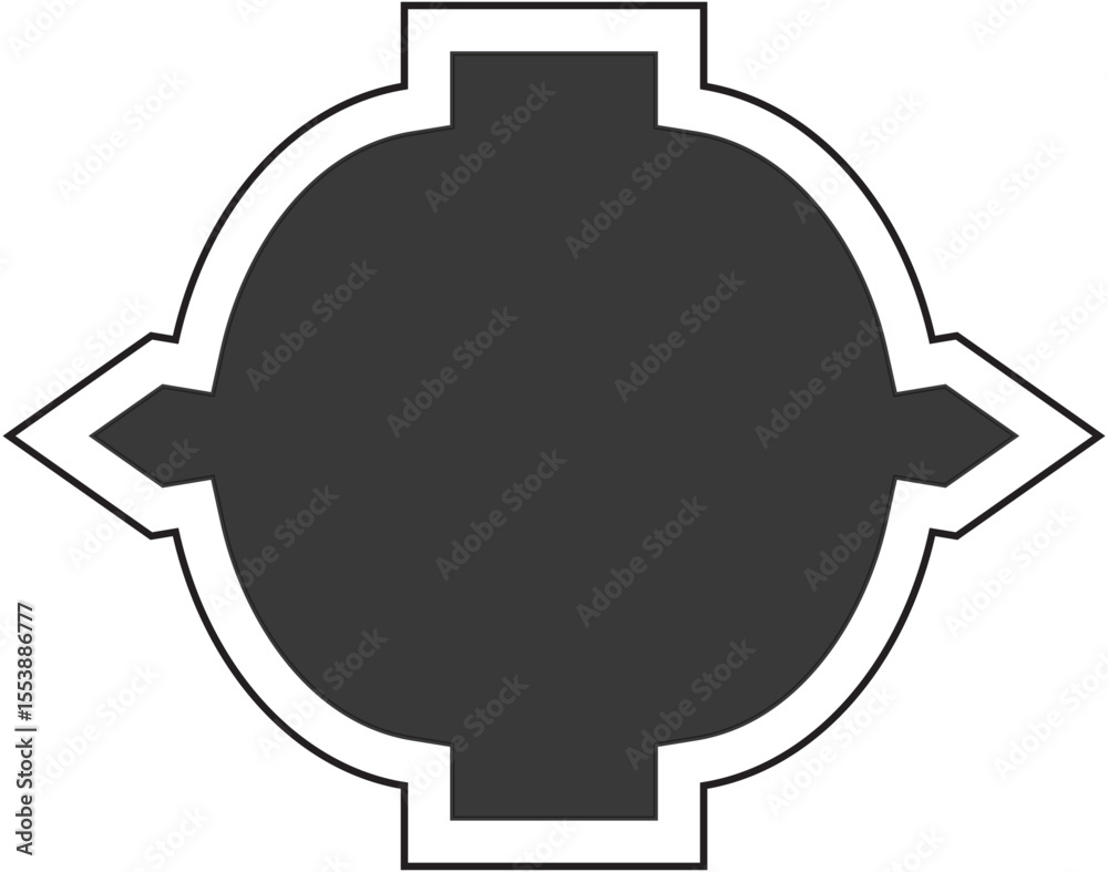 Fototapeta premium Modern Islamic Vector Shapes – Linear & Glyph Icons for Mosque, Eid, Ramadan & Arabic Design