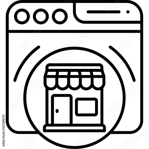 Online shop Icon