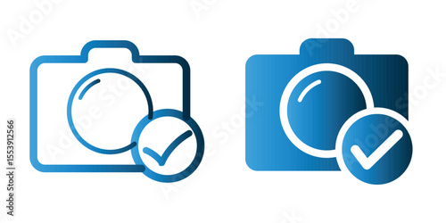 Camera icon design template