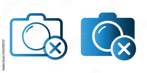 Camera icon design template