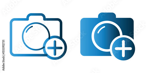 Camera icon design template
