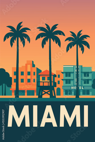 Exploring Miami?s South Beach and Art Deco District.eps
