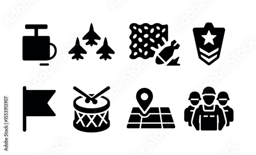Playground, children silhouette icon set. fun, outdoor toys, equipment silhouette designs