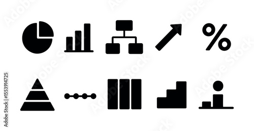 Museum, history solid icon set. artifacts, cultural heritage, sculptures in solid style