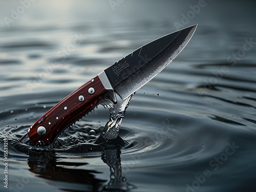 knife on the water