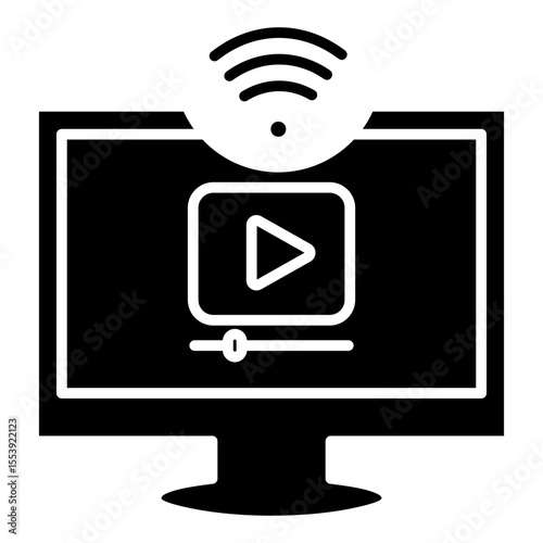 Live Stream icon glyph
