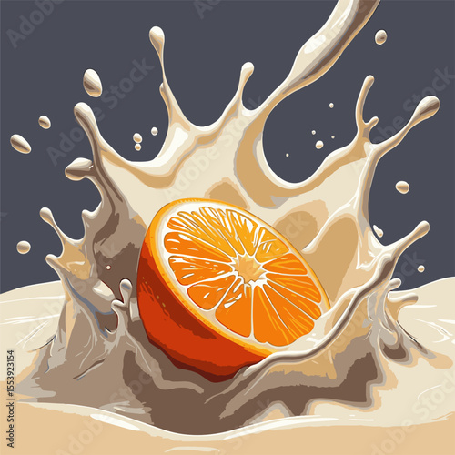 Orange Milk Mix